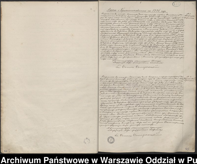image.from.unit.number "Księga małżeństw"