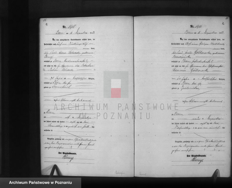 Obraz 13 z jednostki "Księga zgonów t. V"