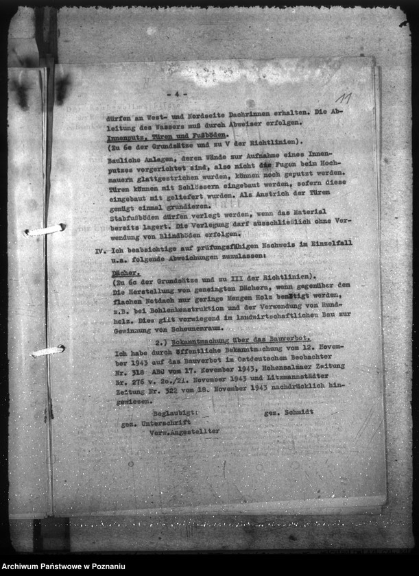 Obraz 15 z jednostki "Bauwirtschaft - Sparmassnahmen im Rahmen des Bauverbots"