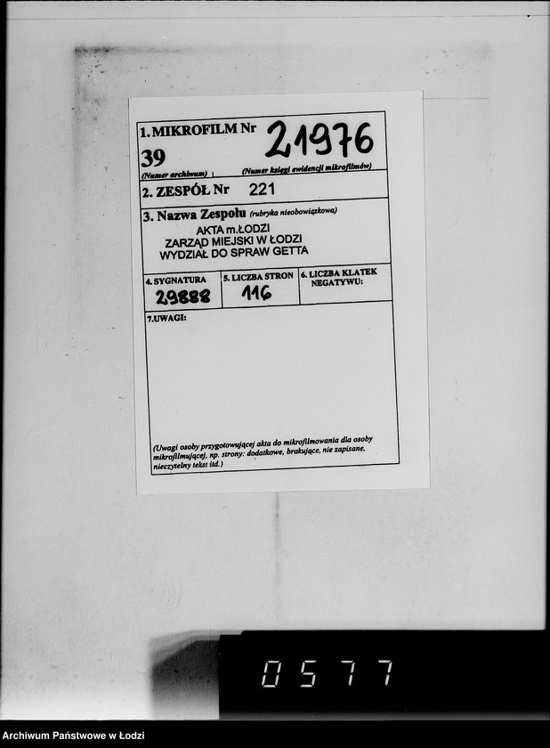 Obraz 3 z jednostki "Kripo. Kartei-Karten Beschlagnahme Nr.968-1397"