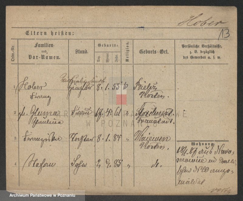 Obraz 13 z jednostki "Hoag - Hofman Ignacy (żonaci)"