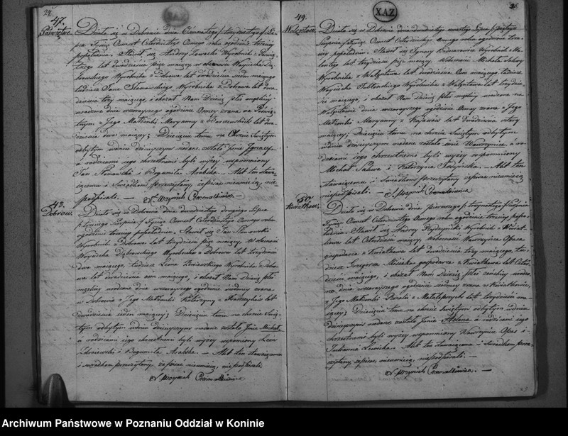 image.from.unit.number "Akta urodzeń, małżeństw i zgonów"
