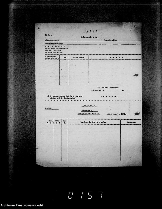 Obraz 7 z jednostki "Verschiedenes grün. [Korespondencja w sprawach personalnych; płace, zaszeregowania, urlopy, odznaczenia]"