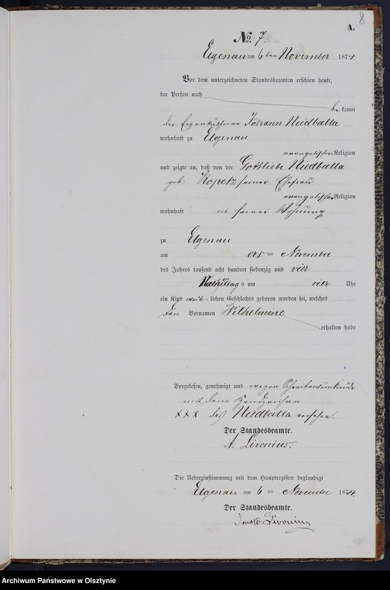 image.from.unit.number "Geburts-Neben-Register Nr 1 - 28"