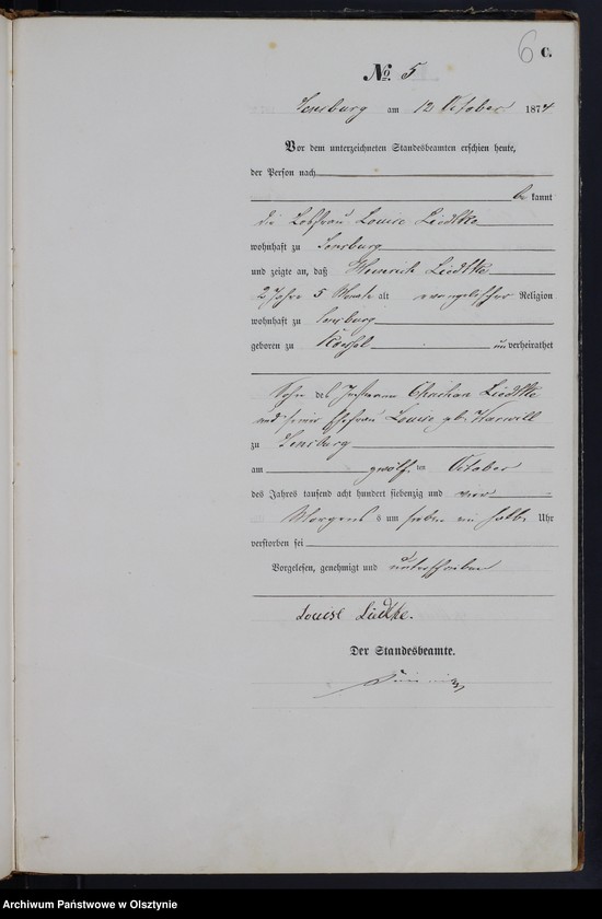 image.from.unit.number "Haupt-Sterbe-Register Nr 1 - 52"