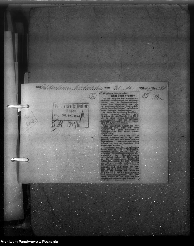 Obraz 20 z jednostki "Wycinki prasowe dotyczące Kraju Warty"