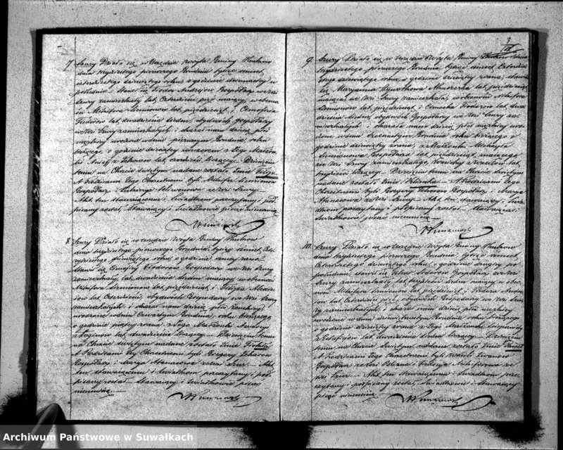 image.from.unit.number "Duplicat Akt Urzędnika Stanu Cywilnego Wyznania Filipońskiego Gminy Kuków Urodzonych, Zaślubionych i Umarłych w roku 1849"