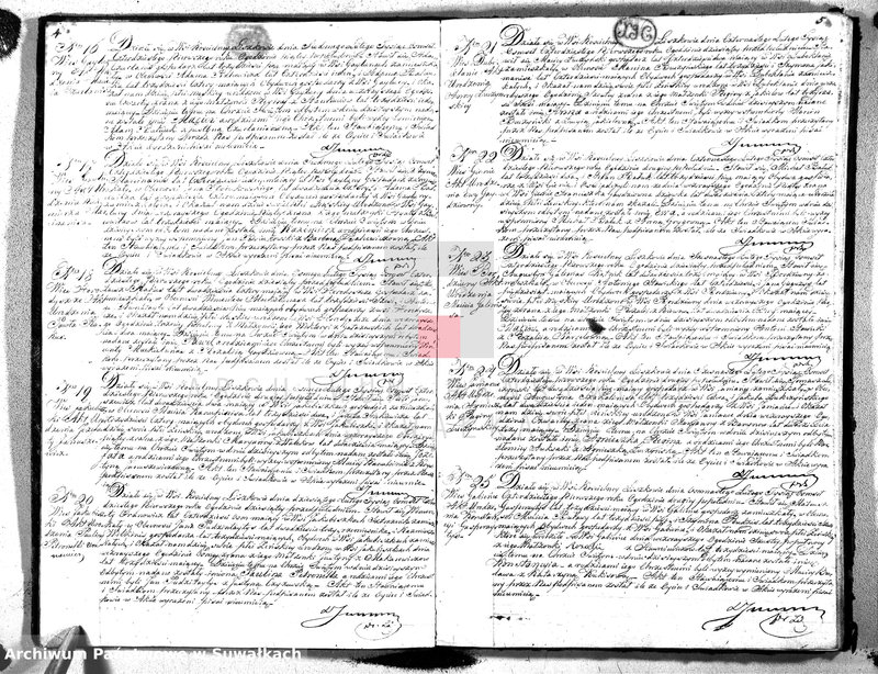 Obraz 5 z jednostki "Księga Duplikat Urodzonych Umarłych i Zaślubionych Parafii Liszkowskiey; w Obwodzie Seyneńskim Gub. Augustowskiey z Roku 1841"