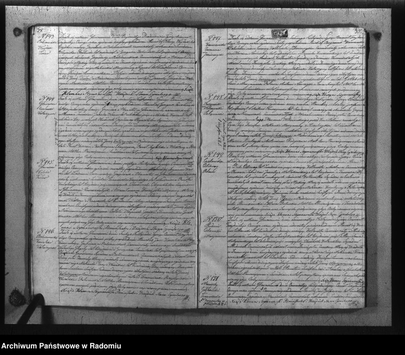 image.from.unit.number "Księga duplikatu aktów religijno cywilnych gminy i parafii Głowaczów urodzonych, zaślubionych i zmarłych w roku 1838"