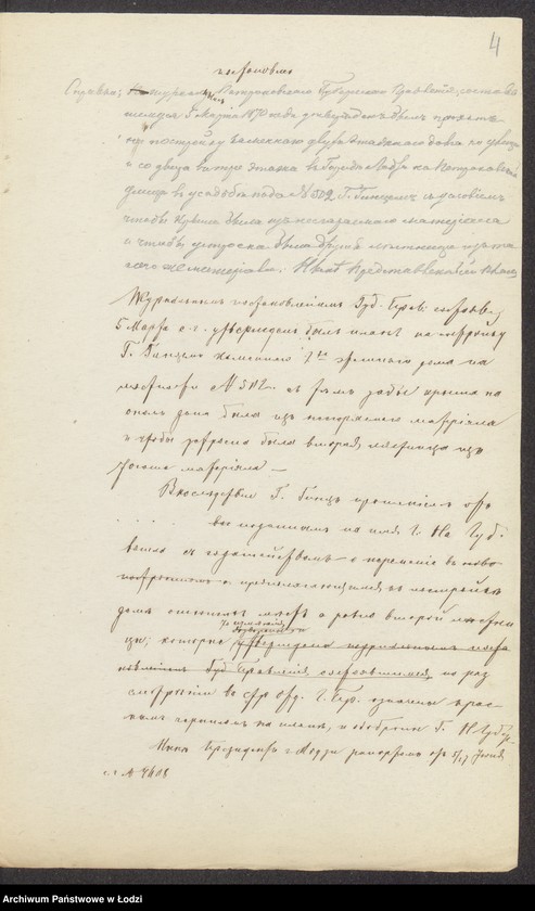 image.from.unit.number "O postrojkě Gincem˝ 3go ètaža na městnosti No 502 v˝ gor[ode] Lodzi"