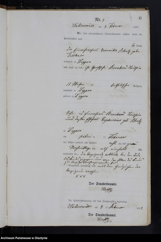 image.from.unit.number "Sterbe-Neben-Register Nr 1 - 46"
