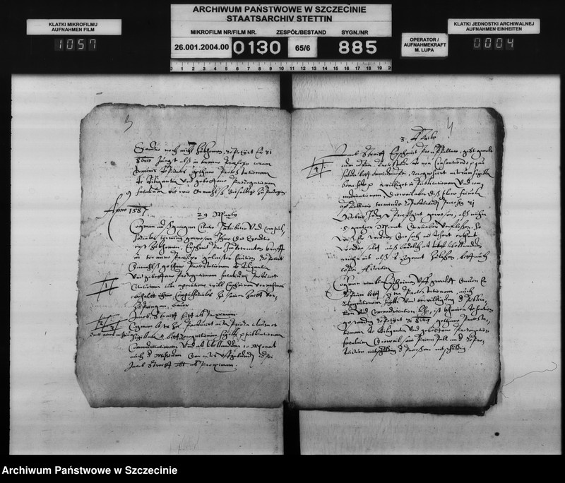 Obraz 5 z jednostki "Hans v. Mautenffel zu Broitz / seinen Schwager Moritz von Kleist zu Dubberow: Aussteuerzahlung."