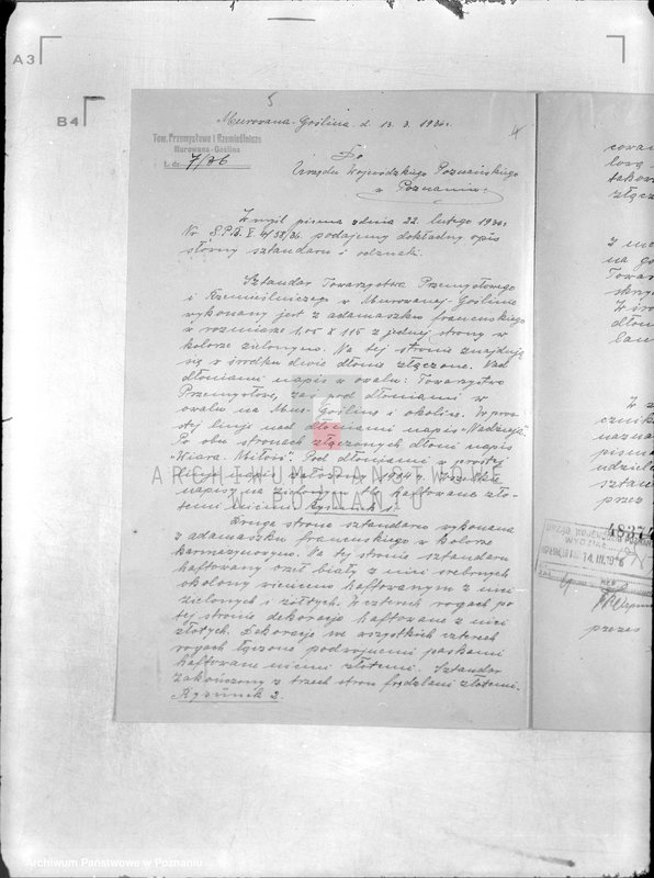 Obraz 9 z jednostki "/Towarzystwo Przemysłowe i Rzemieślnicze w Murowanej Goślinie"