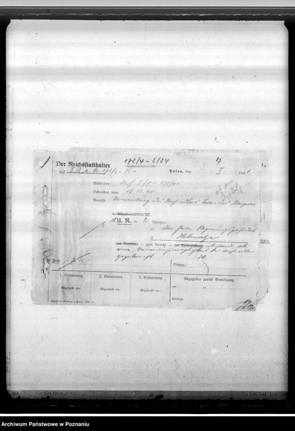 Obraz 11 z jednostki "Pawlowski, Tadeus; Karpow, Leonidas - ubieganie się o zatrudnienie w administracji ogólnej"