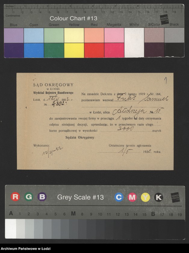 Obraz 3 z jednostki "Samuel Fuks – sklep kolonialny"