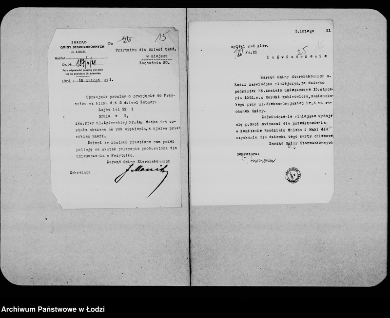 Obraz 12 z jednostki "Opieka nad sierotami"