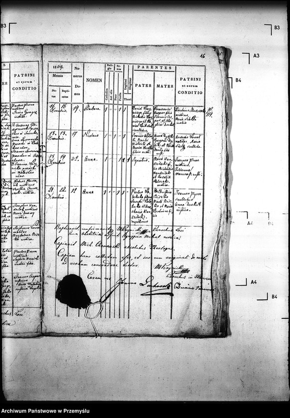 Obraz 20 z jednostki "[Kopie ksiąg metrykalnych parafii Hańczowa z filią Ropki (dekanat Gorlice)]"