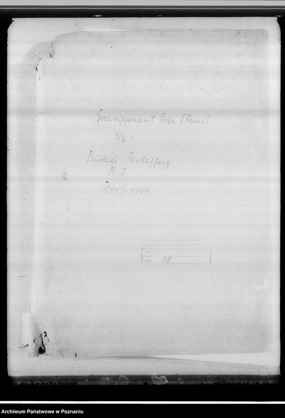 Obraz 4 z jednostki "Bücherei-Beschaffung, M - Z"