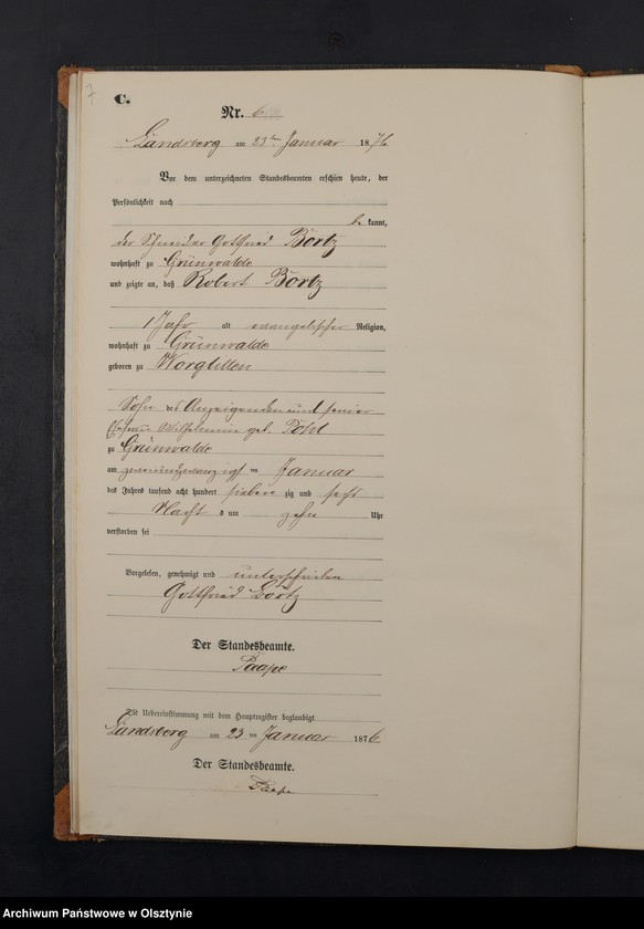 image.from.unit.number "Sterbe-Neben-Register Nr 1 - 64"