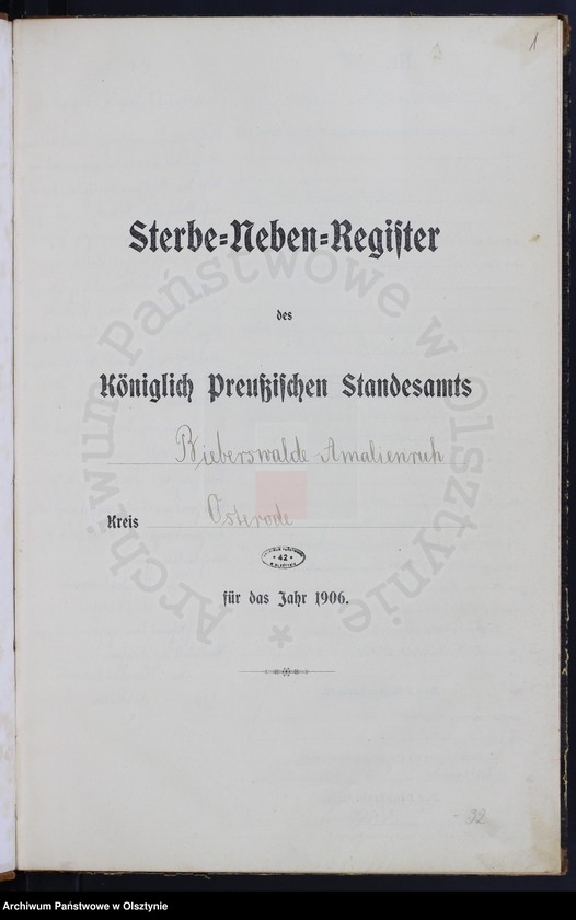 image.from.unit.number "Sterbe-Neben-Register Nr 1 - 78"