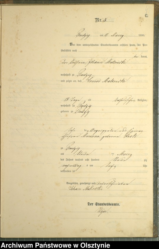 image.from.unit.number "Sterbe-Haupt-Register Nr 1 - 11"