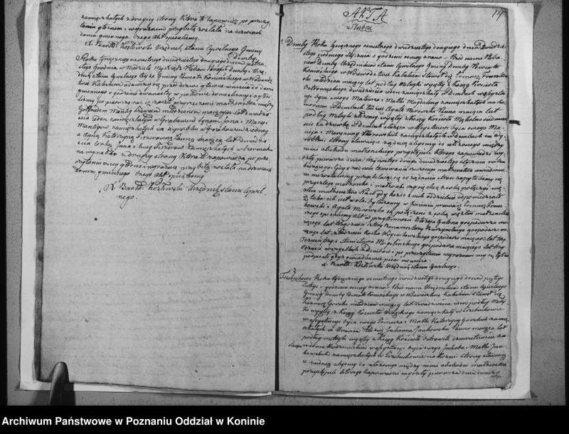 Obraz 16 z jednostki "Akta urodzeń, małżeństw i zgonu"