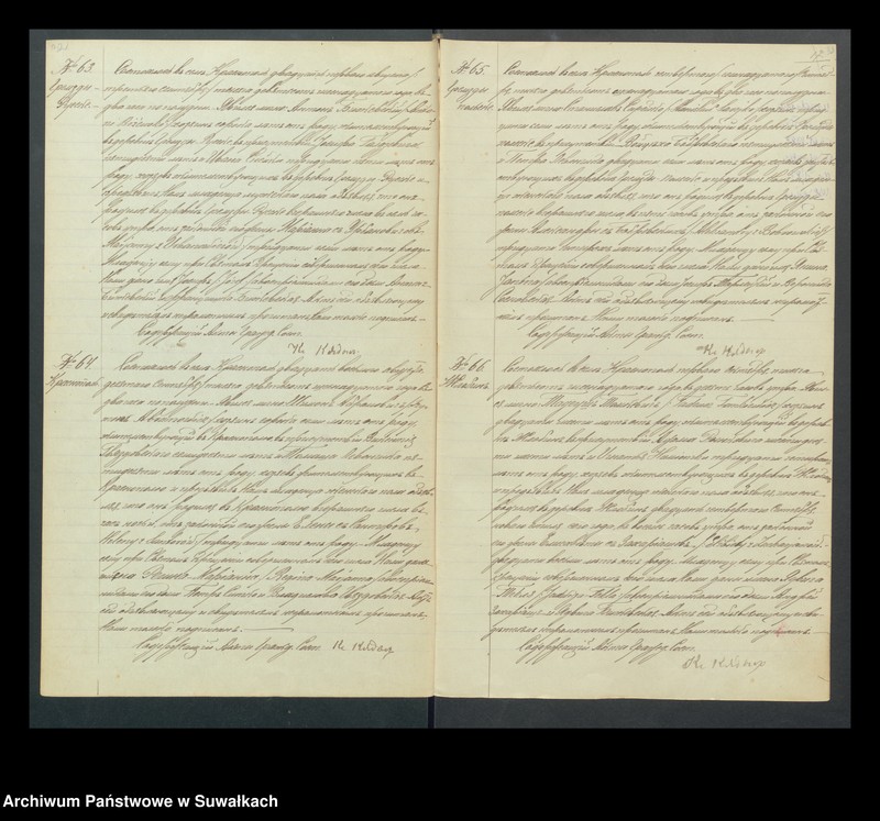 Obraz 19 z jednostki "Odpis z aktów księgi głównej (to jest z unikatu) [urodzeń, małżeństw i zgonów] za 1916 rok par. Krasnopol."