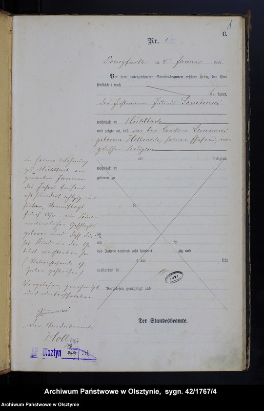 image.from.unit.number "Sterbe-Haupt-Register Nr 1 - 147"