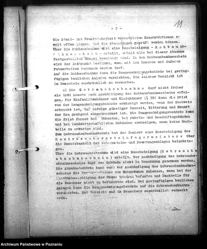 Obraz 15 z jednostki "Zarządzenie w sprawach budowlanych na wsi na terenie okręgu gdańskiego"