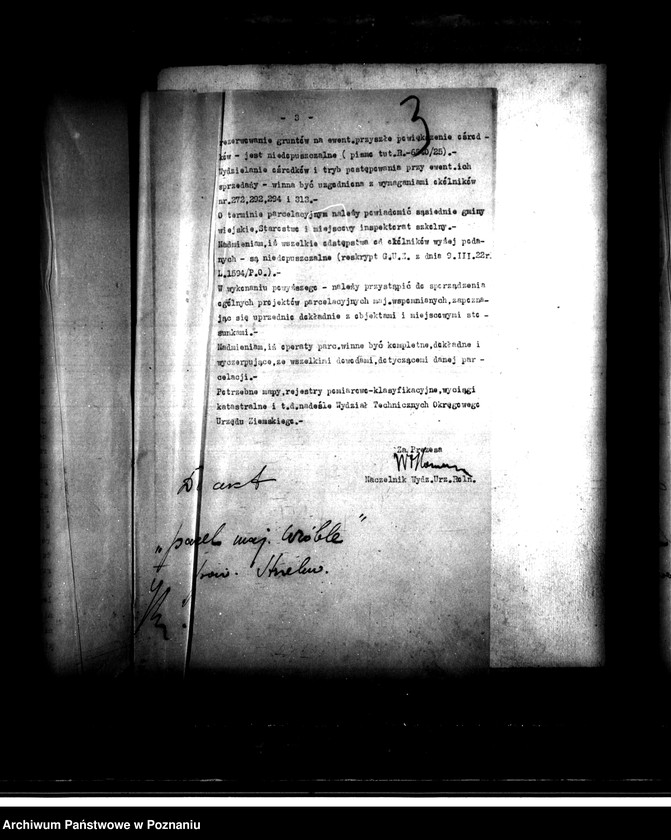 Obraz 7 z jednostki "Majątek Wróbel powiatu mogileńskiego parcelacja"