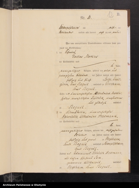 image.from.unit.number "Heiraths-Haupt-Register Nr 1 - 7"