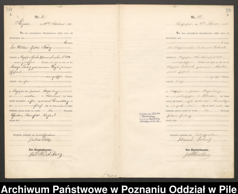 Obraz 19 z jednostki "Księga urodzeń"