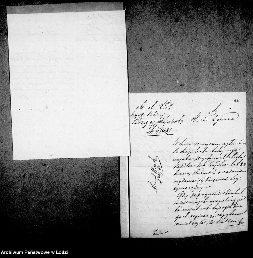 Obraz 20 z jednostki "Akta w przedmiocie przesiedleńców"