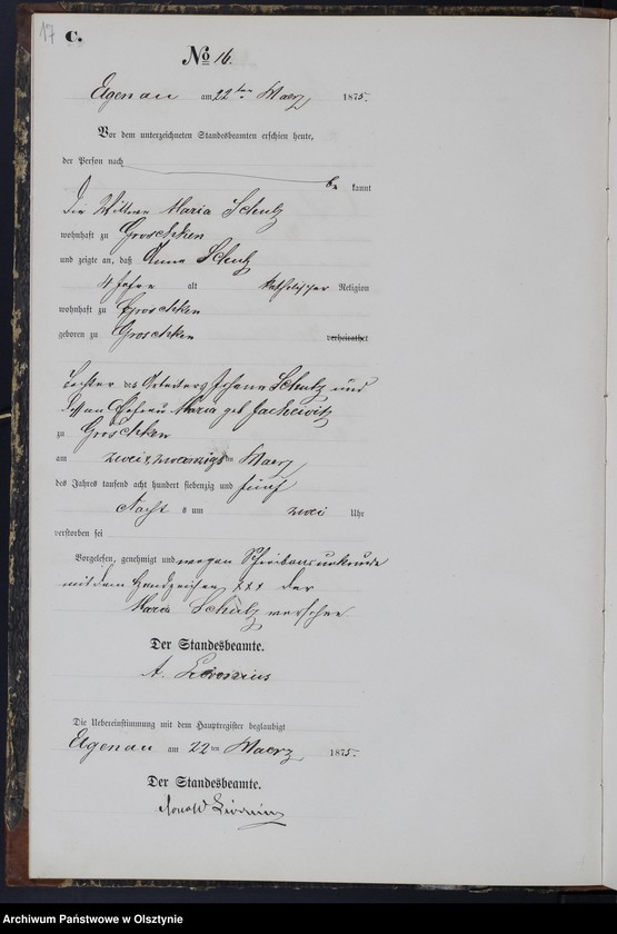 image.from.unit.number "Sterbe-Neben-Register Nr 1 - 65"