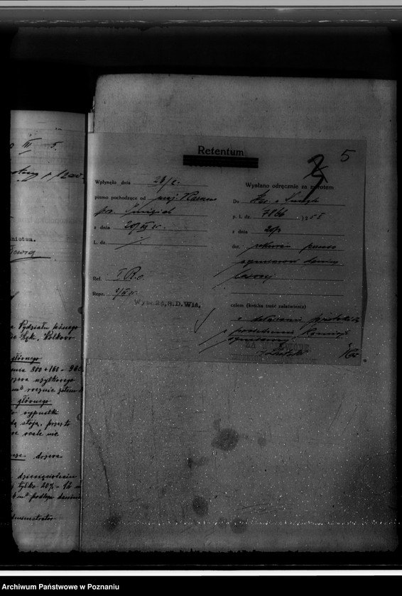 Obraz 9 z jednostki "Majętność leśna Karczewo powiat kościański"