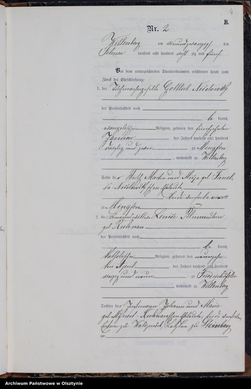 image.from.unit.number "Heiraths-Neben-Register Nr 1 - 23"