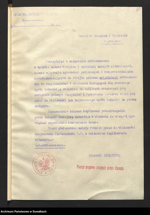 image.from.unit.number "[Obwieszczenie zakazów na wypadek strajku]"