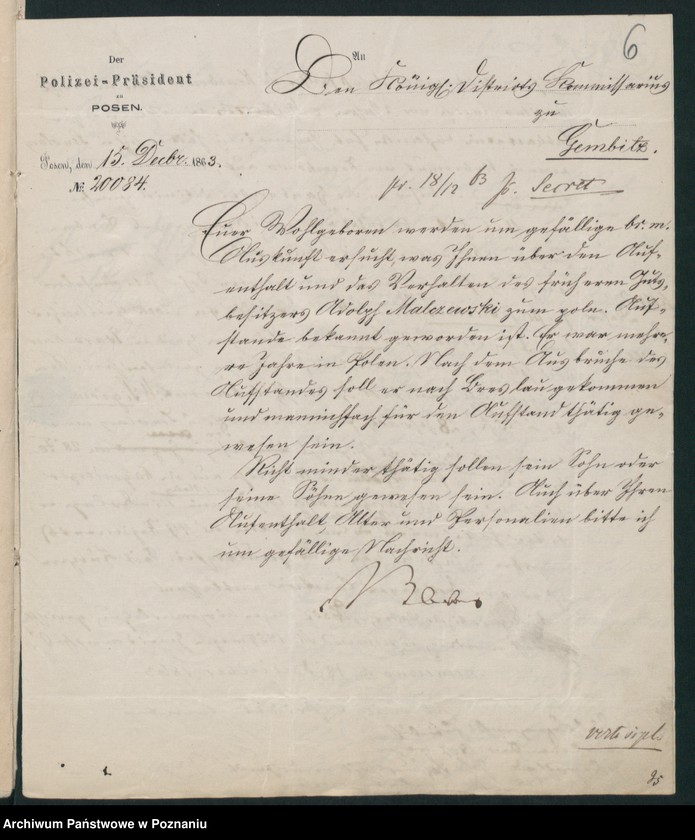 Obraz 13 z jednostki "A. betr. Familie von Malczewski"