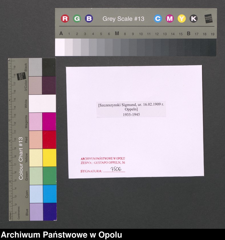 Obraz 2 z jednostki "[Szczeszynski Sigmund, ur. 16.02.1909 r. Oppeln]"