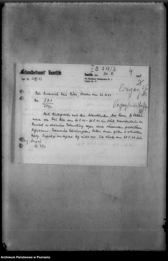 Obraz 8 z jednostki "Epidemische Krankheiten"