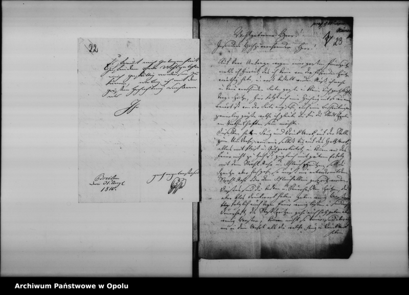 Obraz 19 z jednostki "Acta Specialia des Magistrats zu Oppeln die Städtischen Feuerspritzen betreffend und Anschaffung einer neuen Spritze"