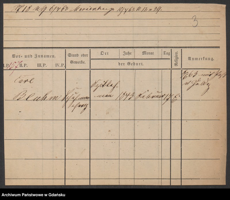 image.from.unit.number "Karty meldunkowe: Bluhm K. - Blumenthal"