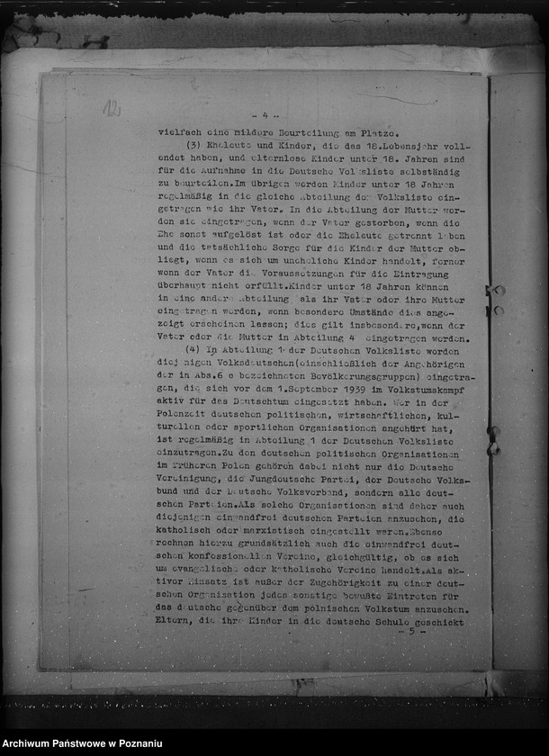 Obraz 16 z jednostki "Zarządzenia w sprawie organizacji i zasad działania niemieckiej listy narodowej"
