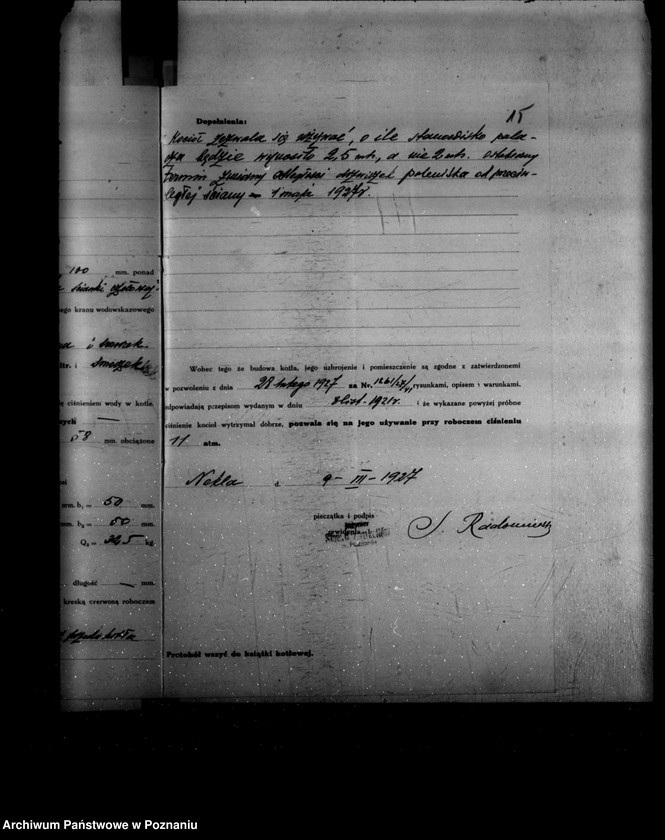 Obraz 19 z jednostki "Młyn parowy w Nekli powiat średzki własność Pągowskiego nr woj. 5942"