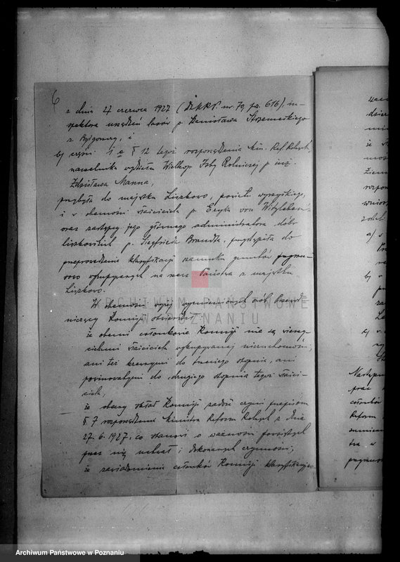 Obraz 10 z jednostki "Przymusowy wykup majątku Liszkowo powiatu wyrzyskiego"