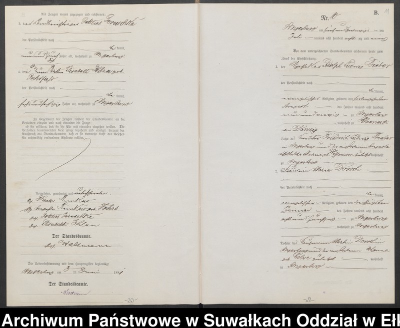 image.from.unit.number "Heiraths-Neben-Register des Preussischen Standes-Amtes Angerburg Kreis Angerburg"