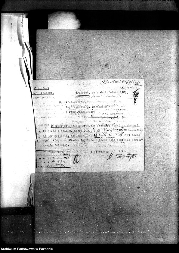 Obraz 12 z jednostki "Sprawy szczegółowo-administracyjne Szkody wojenne p. Gostyń, Grodzisk"