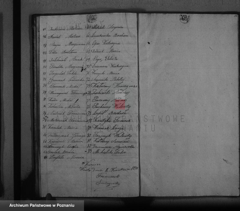 image.from.unit.number "Akta urodzeń, małżeństw i zejścia"