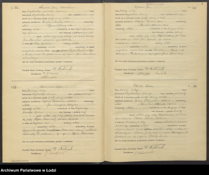 Obraz 11 z jednostki "Akta zgonów"