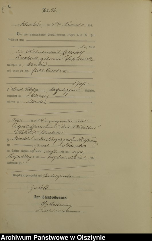 image.from.unit.number "Sterbe-Haupt-Register Tom II,Nr 308 - 394"